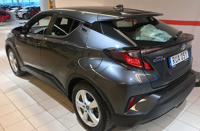 Gr Metallic Toyota C Hr Stulen I Solna