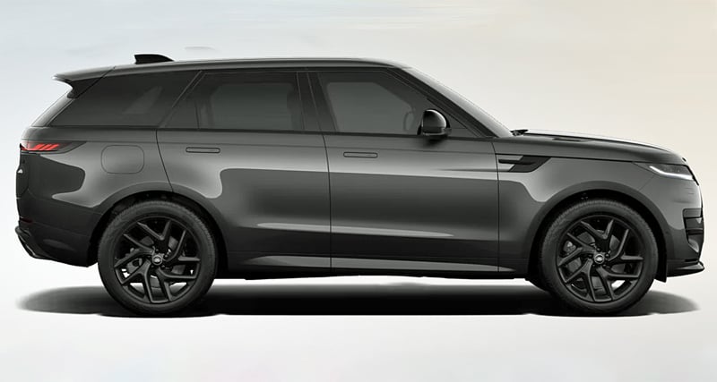 Mörkgrå metallic Land Rover Range Rover Sport P440e stulen i Smedslätten, Bromma