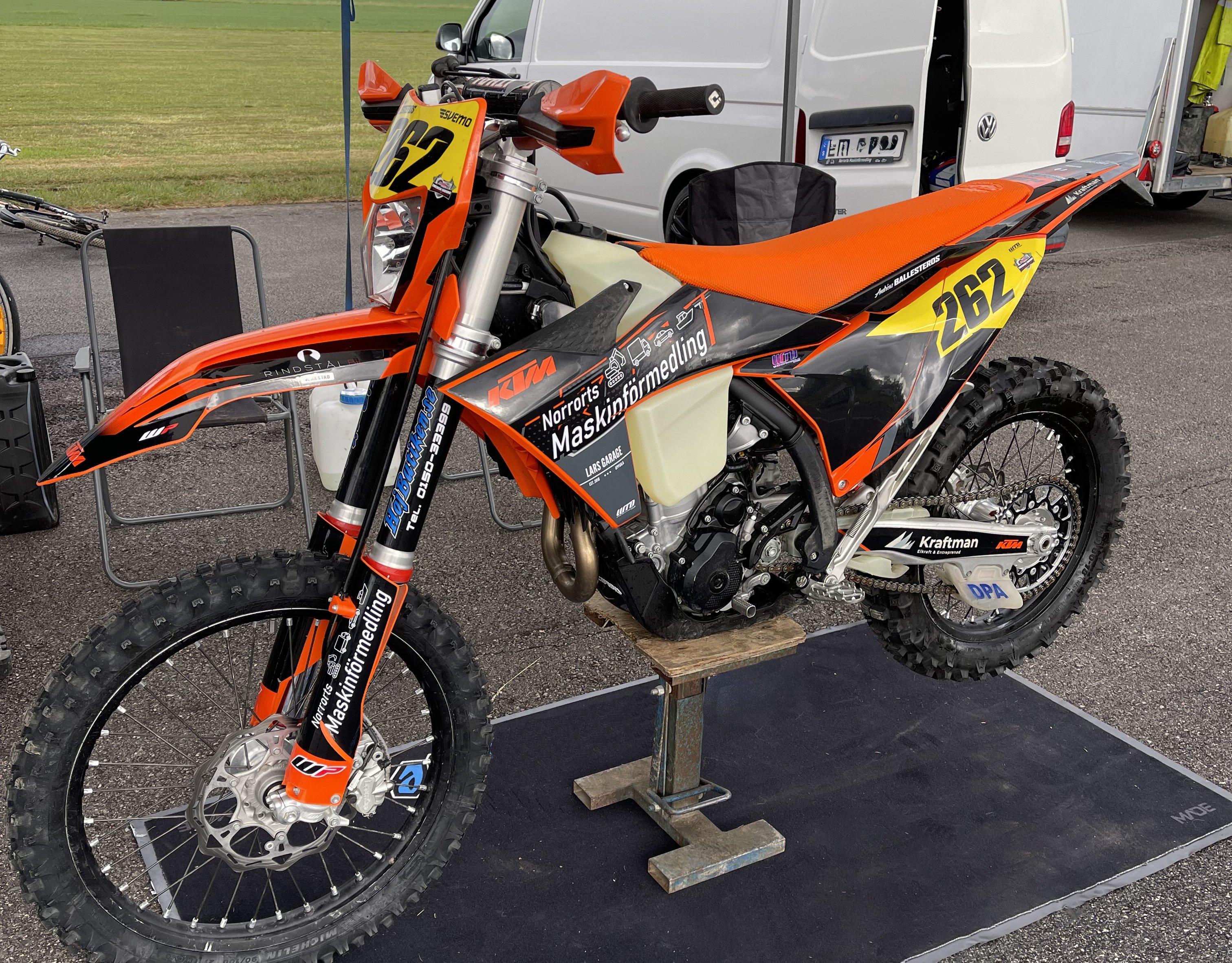 KTM 350 EXC-F stulen Fjärdhundra