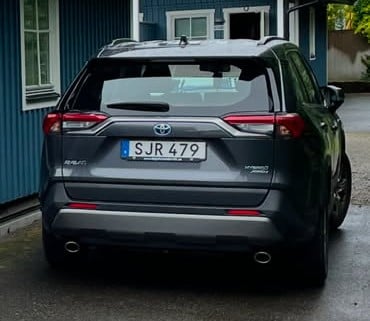 Toyota RAV4 HYBRID AWD  stulen i Vimmerby