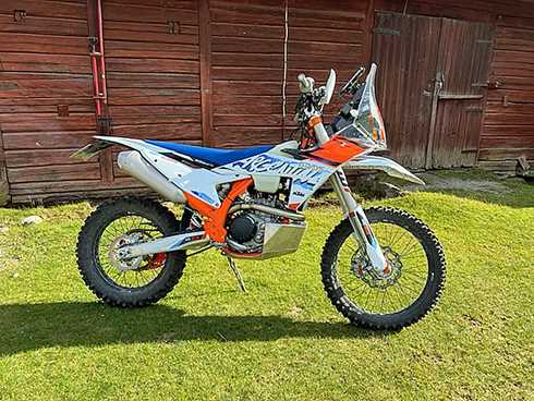 KTM 500 EXC-F SD stulen i Nås utanför Vansbro