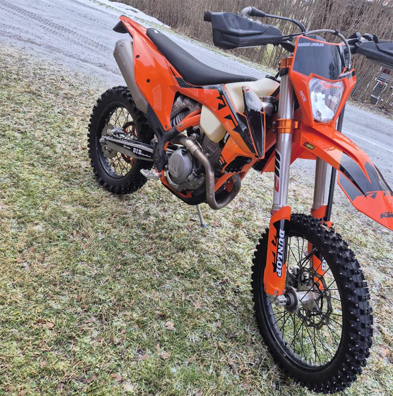 KTM 350 EXC-F Six Days stulen mellan Björklinge och Tierp