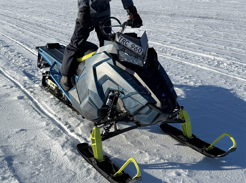 Snöskoter Polaris 850 SKS 155 Pidd stulen i Östersund