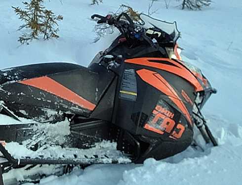 Arctic Cat M 9000 Turbo stulen i Gällivare