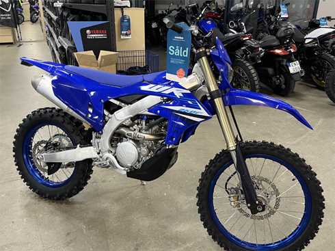 Yamaha WR 250 F stulen norr om Vallentuna