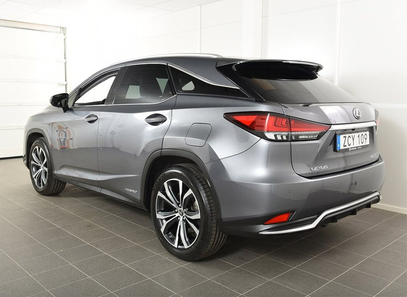 Grå metallic Lexus RX 450H AWD Executive stulen i Bälinge norr om Uppsala