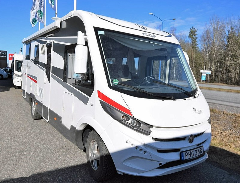 Svensk husbil Fiat Elnagh I-LOFT 530 stulen i Bratislava, Slovakien