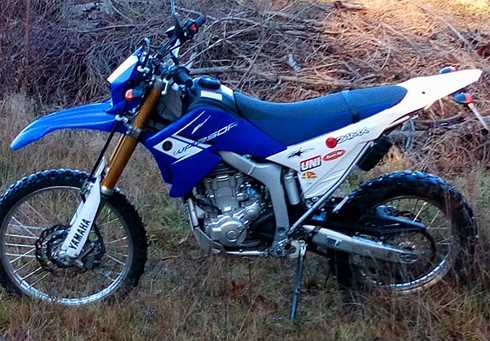 Yamaha WR250R stulen i Olofström