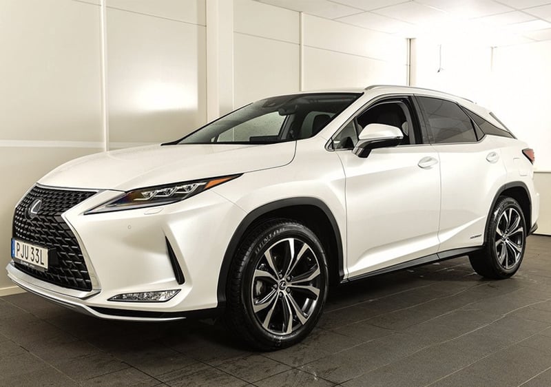 Vit Lexus RX 450H AWD Executive stulen i Hammarbyhöjden, Stockholm