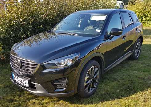 Svart Mazda CX-5 2.5 AWD stulen i Lomma norr om Malmö