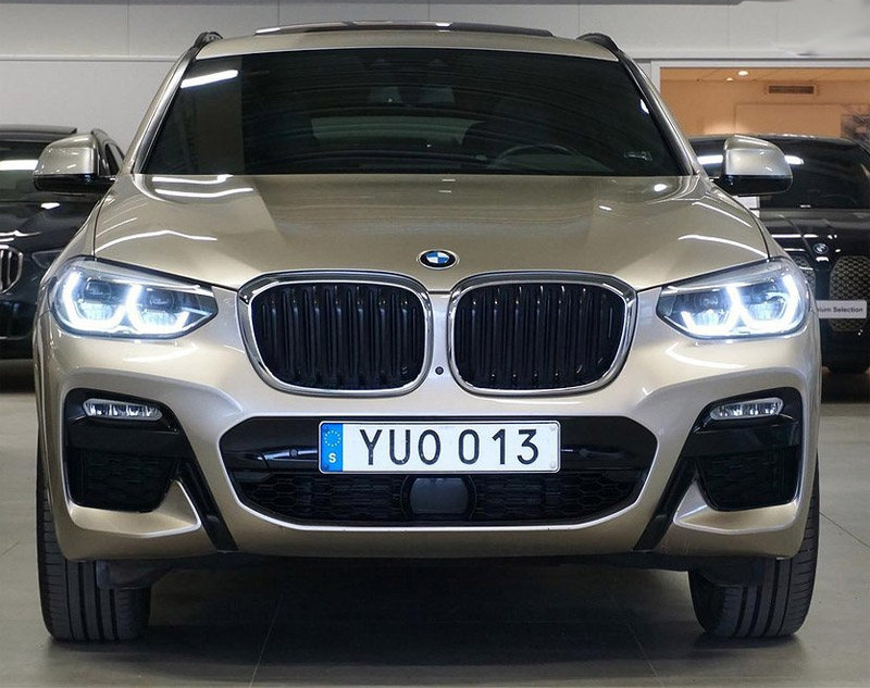 BMW X4 Xdrive 30i M-Sport stulen i Farsta, Stockholm