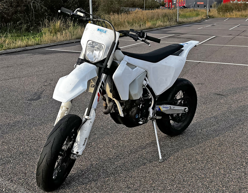 Husqvarna FE 350 stulen i Kungsbacka