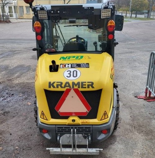 Hjullastare Kramer 5040 stulen i Solhem, Spånga