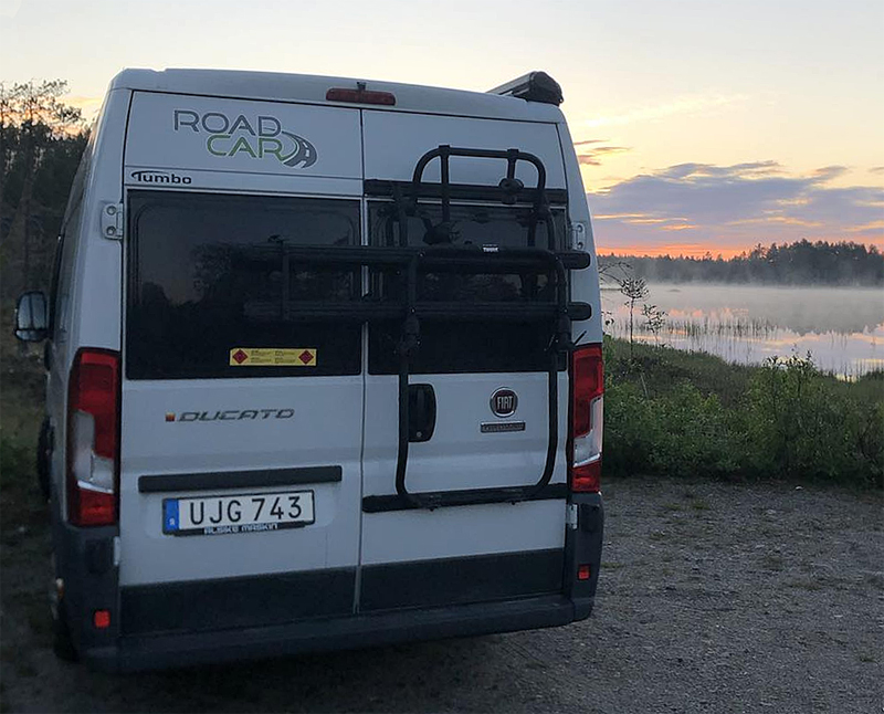 Husbil "Plåtis" Fiat Roadcar 640 stulen i Arlanda stad norr om Stockholm